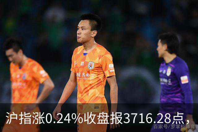 沪指涨0.24%收盘报3716.28点，成交额1.56万亿，军工板块领涨！